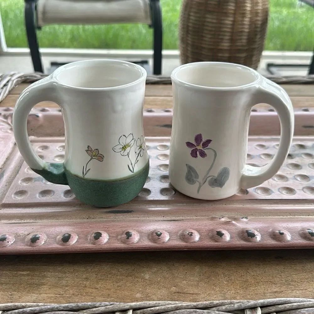 Cartee Hand-made Chunky Mugs (2)